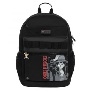 MOCHILA VASARI ESCOLAR ONE PIECE DME178920-NG 