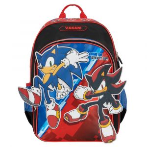 MOCHILA ESCOLAR SONIC NEGRO DME179035-NG