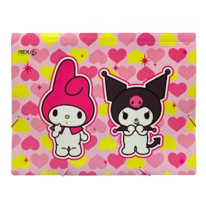ARCHIVADOR REX ACORDEON 6C MY MELODY Y KUROMI