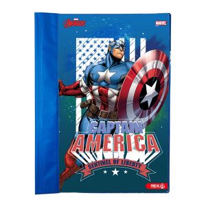FOLDER REX  CAP. AMERICA T/O C/TRASPARENTE 