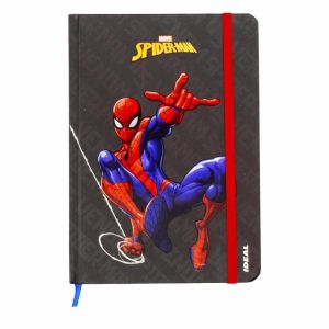 LIBRETA IDEAL PD SPIDERMAN 80 HJS CUADROS