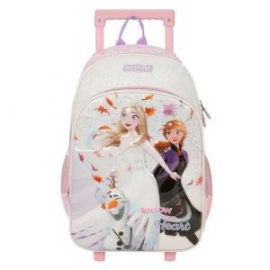 MOCHILA FROZEN C/RUEDAS ROSADO DWE175537-RS