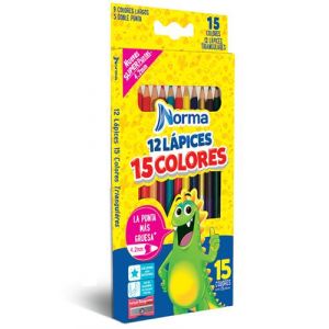 LAPIZ NORMA 12/15 COL 4.2MM C/SACAP (950622)