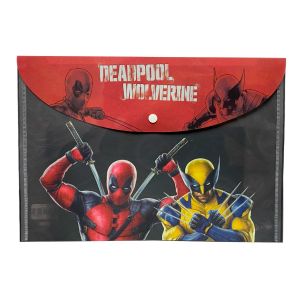 CARPETA REX A4 DEADPOOL C/BROCHE