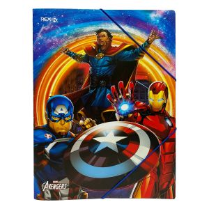 FOLDER REX A4 AVENGERS C/ELASTICO